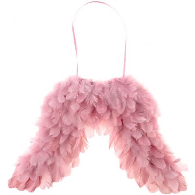 Autronic Andělská křídla z peří růžová AK1907-PINK – Hledejceny.cz