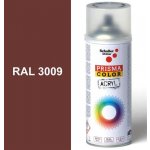 Schuller Ehklar PRISMA COLOR Sprej oxid.červený lesklý 400ml odstín RAL 3009 barva oxid.červená, 91335 – Sleviste.cz