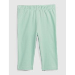 GAP Dětské organic capri legíny Zelená