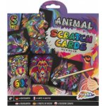 Škrabací obrázky 6 ks zvířata – Zbozi.Blesk.cz