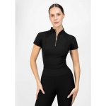 Maximilian Equestrian Tričko Frame Baselayer krátký rukáv dámské černá – Sleviste.cz