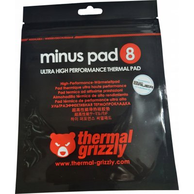 Thermal Grizzly Minus Pad 8 - 100 x 100 x 2,0 mm TG-MP8-100-100-20-1R – Zboží Živě
