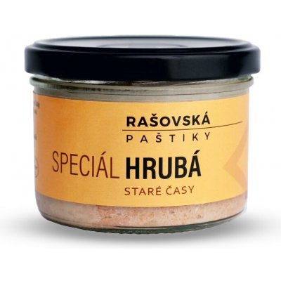 Rašovská Paštika Hrubá Staré časy 160 g – Zboží Dáma