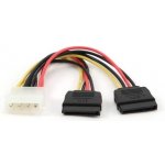Gembird redukce napájení Molex > 2x SATA 0.15m [CC-SATA-PSY] – Sleviste.cz