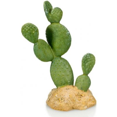 GiganTerra Umělý kaktus Opuncie 10,5x7x16 cm – Zbozi.Blesk.cz