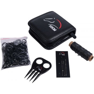 HKM Sada na zaplétání hřívy černá – Zboží Dáma