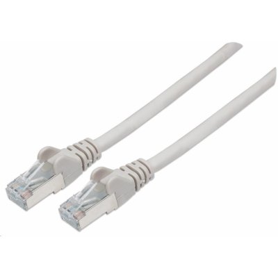 Intellinet 733298 Patch kabel, Cat6, S/FTP, LSOH, 15m, šedý – Zboží Mobilmania