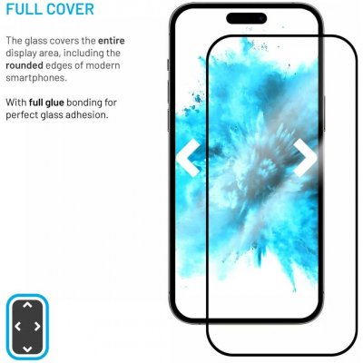 FIXED Full-Cover s aplikátorem na Xiaomi Redmi A7 Pro 4G 2ks FIXGFADA-1716-BK černé – Zboží Živě