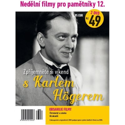 Karel Höger pošetka DVD – Zboží Mobilmania