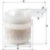 Palivové čerpadlo Palivový filtr MANN-FILTER WK 42/10 (WK42/10)
