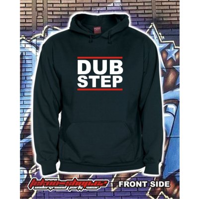 Teknoshop DUBSTEP dnb s potiskem černá – Hledejceny.cz