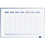 Legamaster Lakovaná plánovací tabule - týdenní plán, 60 x 90 cm, ACCENTS, magnetická, bílá – Sleviste.cz