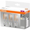 Žárovka Osram 3PAK LED žárovka LED E27 A60 6,5W = 60W 806lm 2700K Teplá bílá 360°