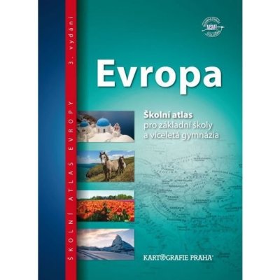 Evropa - Školní atlas pro základní školy a víceletá gymnázia – Sleviste.cz