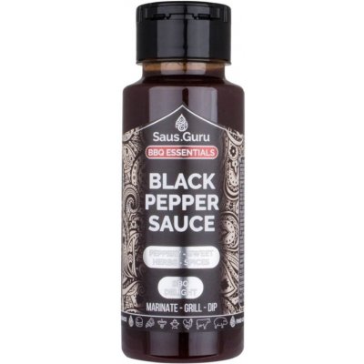 Saus.Guru BBQ grilovací omáčka Black Pepper 250 ml