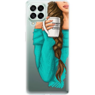 Pouzdro iSaprio - My Coffe and Brunette Girl - Samsung Galaxy M53 5G – Zbozi.Blesk.cz