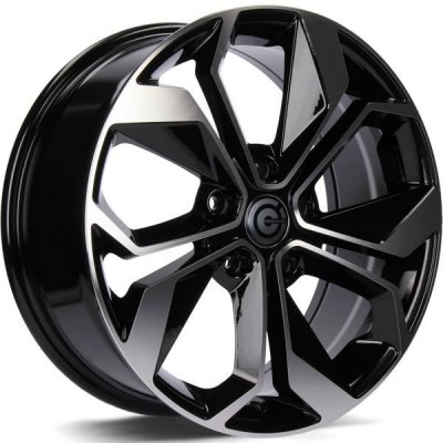 Carbonado Raptor 7x17 5x114,3 ET45 black polished – Hledejceny.cz