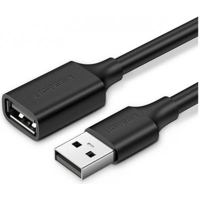 Ugreen US103 prodlužovací USB 2.0, 1m, černý – Zboží Mobilmania