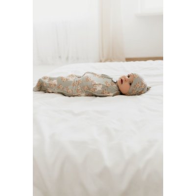 Sleepee Zavinovačka Second Step Swaddle s čepičkou Vintage Animals Sky Blue – Zboží Mobilmania