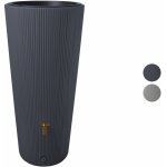 4rain Plastová nádrž na vodu VASO 2 v 1, 220 l (Graphite Grey) – Zbozi.Blesk.cz