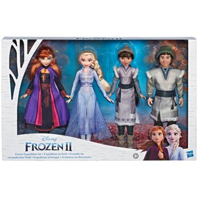 Hasbro Frozen 2 set 4 panenek Expedice divočinou