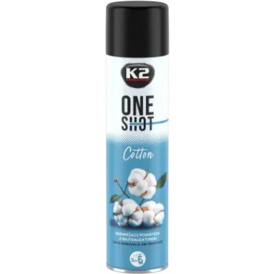 K2 ONE SHOT COTTON – Osvěžovač vzduchu ve spreji 600 ml – Hledejceny.cz