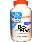 Doctor's Best MSM Methylsulfonylmethan 1000 mg x 180 kapslí – Hledejceny.cz
