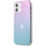 Pouzdro Guess 3D Raised Apple iPhone 12 mini modré – Zboží Mobilmania