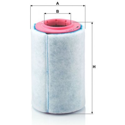 MANN-FILTER Vzduchový filtr MANN C17237/1 (MF C17237/1) – Hledejceny.cz