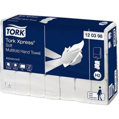 Tork Xpress Multifold, 2 vrstvy, 21 x 180 ks, 120398 – Zboží Mobilmania