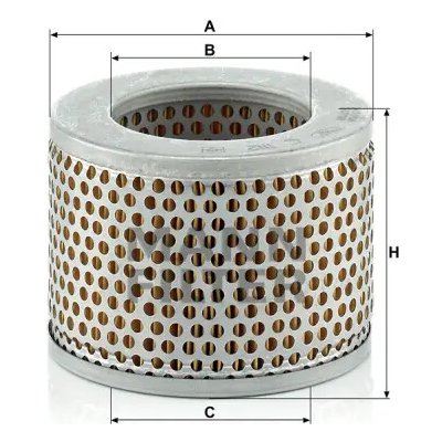 MANN FILTER Vzduchový filtr C 1112 – Hledejceny.cz