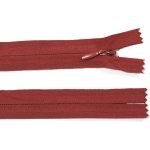 Spirálový zip no.3 skrytý nerozepínací 40cm látkový - více barev color: 664 khaki – Hledejceny.cz