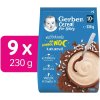 Gerber Cereal mléčná kaše kakaová Dobrou noc 9 x 230 g