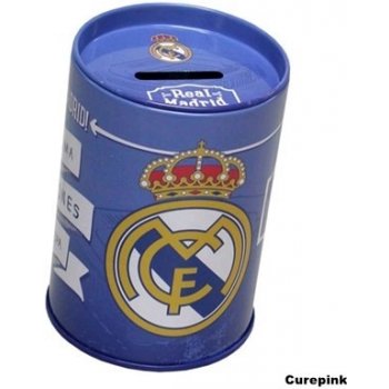 Pokladnička FC Real Madrid: plechový barel výška 10 cm průměr 7,5 cm  PH-11-RM CurePink od 89 Kč - Heureka.cz