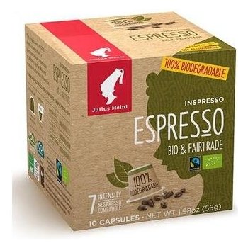 Nespresso Kávové kapsle Julius Meinl INSPRESSO Espresso Bio & Faitrade do 10 ks