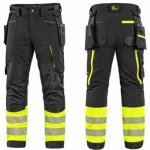 CXS Naos HV kalhoty pánské Hi-Vis reflexní pruhy černo-žlutá – Hledejceny.cz