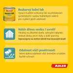 ADLER Česko Allwetterlack 0,375 l lesk – Sleviste.cz