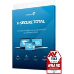 F-Secure Total 3 lic. 1 rok (FCFTBR1N003E2) – Zboží Živě