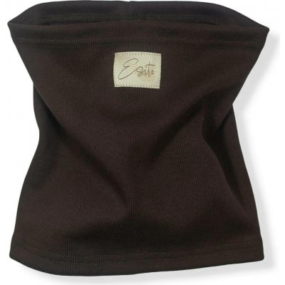 Esiti žebrovaný nákrčník exclusive Brown hnědá – Zboží Mobilmania