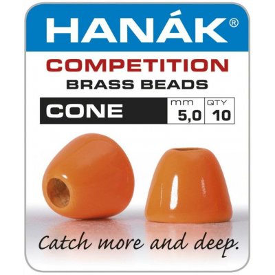 Hanák Competition Konické hlavičky CONE Orange 5 mm 10 ks – Hledejceny.cz
