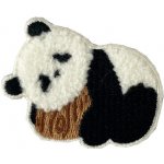 Nalepovací nášivka Panda spící 5 x 4 cm – Zboží Dáma