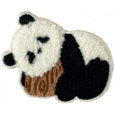 Nalepovací nášivka Panda spící 5 x 4 cm – Zboží Dáma