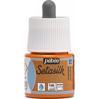 Pébéo Setasilk Barva na hedvábí 03 Tangerine 45 ml 1 ks – Hledejceny.cz