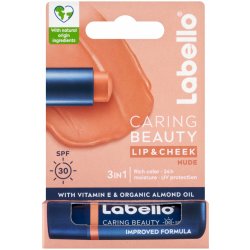 Labello Caring Beauty Nude barevný balzám na rty 4,8 g