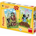 Dino Krtek na Mýtině 2 x 48 dílků – Hledejceny.cz