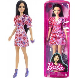 Barbie Modelka květinové šaty