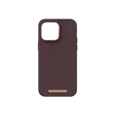 Pouzdro Njord Genuine Leather Apple iPhone 13/14 Pro Max hnědé