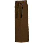 Workwear Milano Dlouhá pracovní zástěra 00111-01 Taupe – Hledejceny.cz