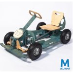 GOCar šlapací auto střední modré – Zboží Dáma
