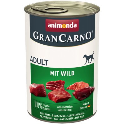 Animonda GranCarno Original Adult zvěřina 24 x 400 g – Zboží Mobilmania